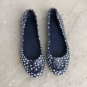 Tory Burch Minnie Polka dot flats